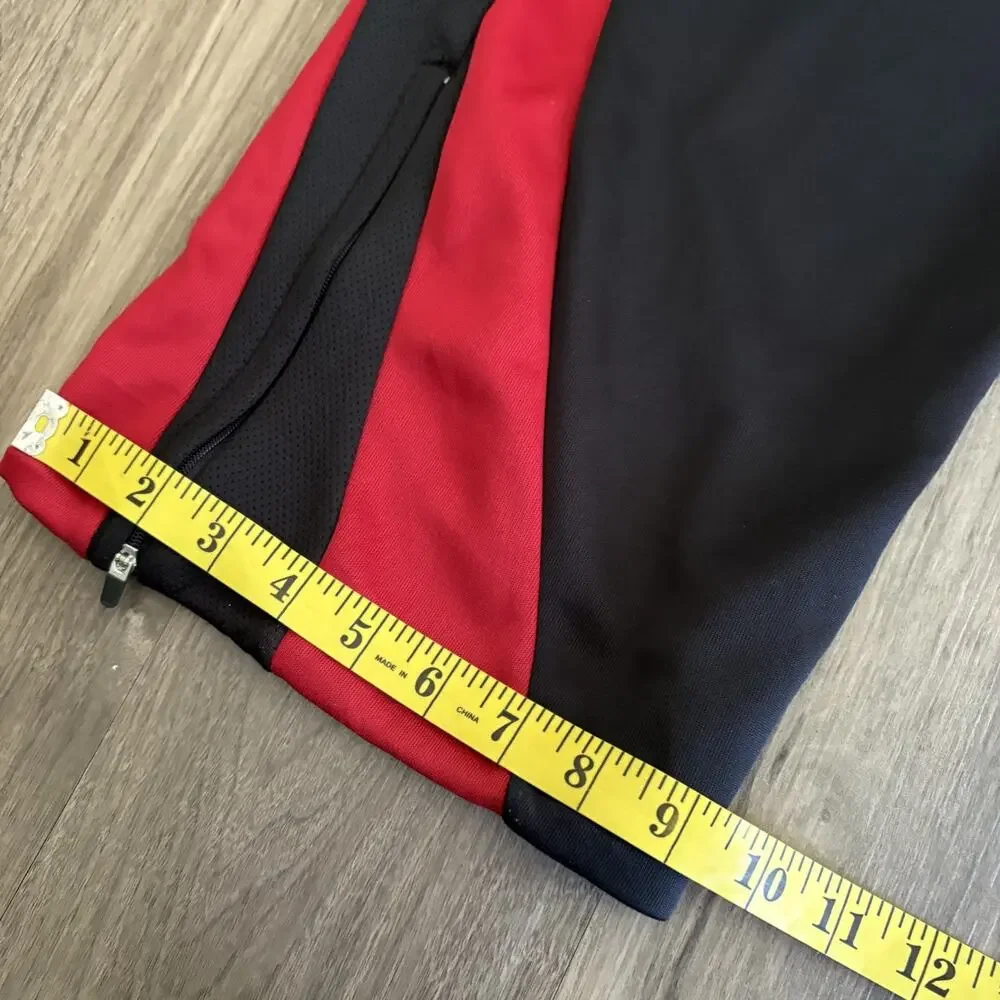 Vintage Air Jordan Track Pants Men's Size L 34x29 Black Red BRED Basketball